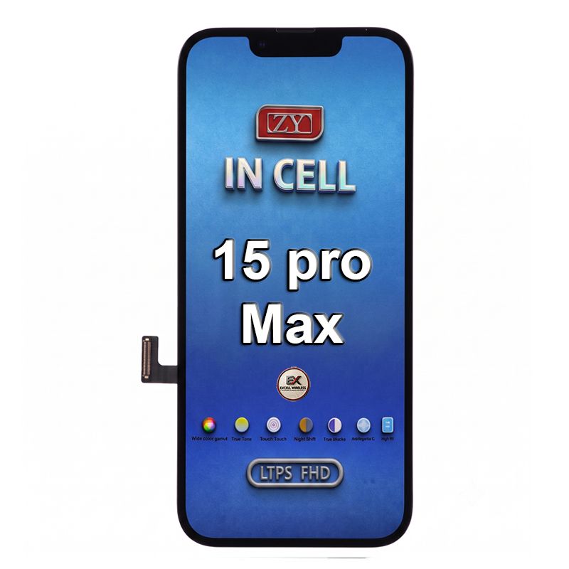 15 Pro Max LCD ZY INCELL HD+ Screen and Digitizer Assembly