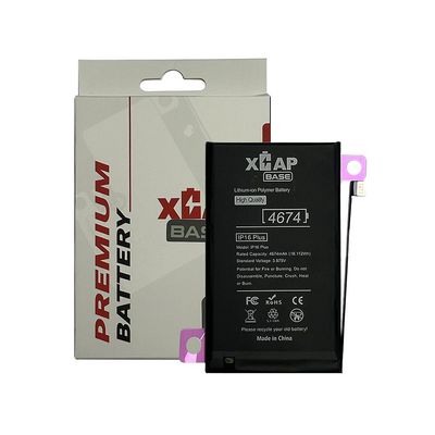 XCAP BASE - Standard Capacity Battery for iPhone 16 Plus (4674 mAh)