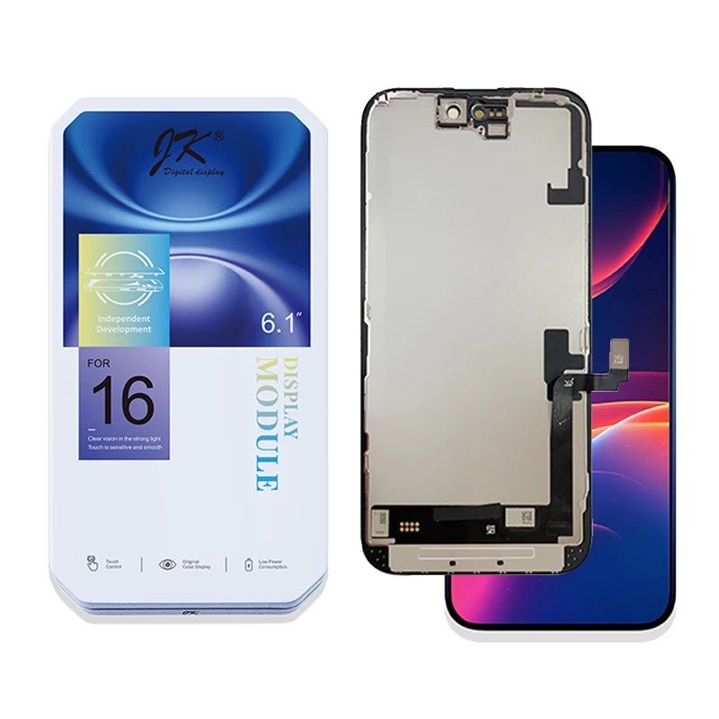 IPHONE 16 JK INCELL LCD Screen and Digitizer Assembly