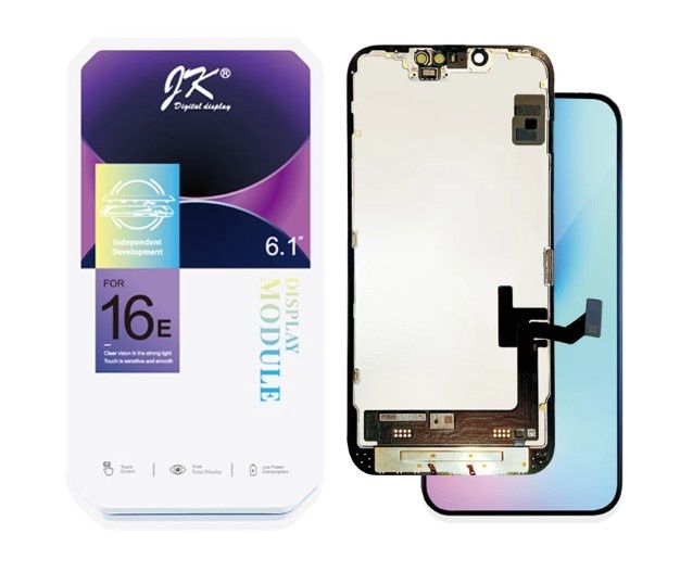 IPHONE 16e JK INCELL LCD SCREEN AND DIGITIZER ASSEMBLY