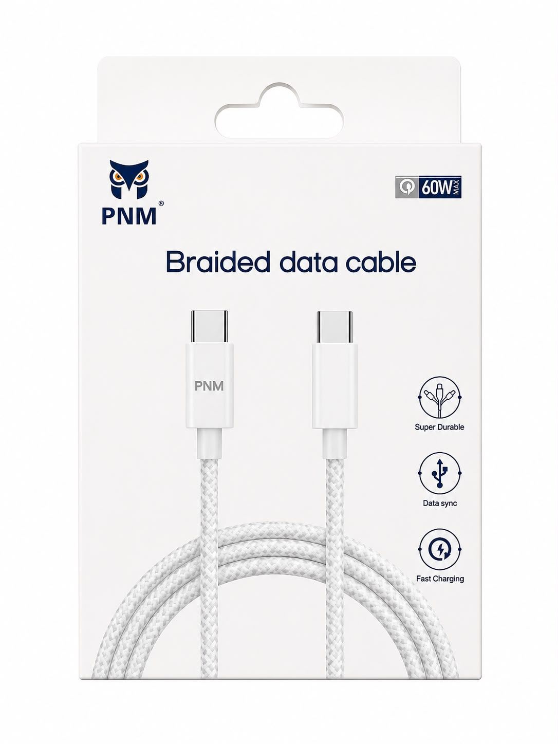 PNM NYLON BRAIDED TYPEC TO TYPEC