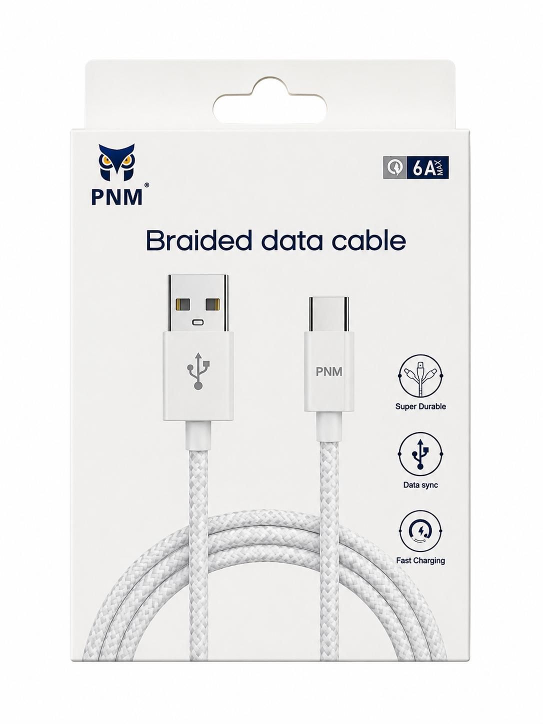 PNM NYLON BRAIDED USB TO TYPEC