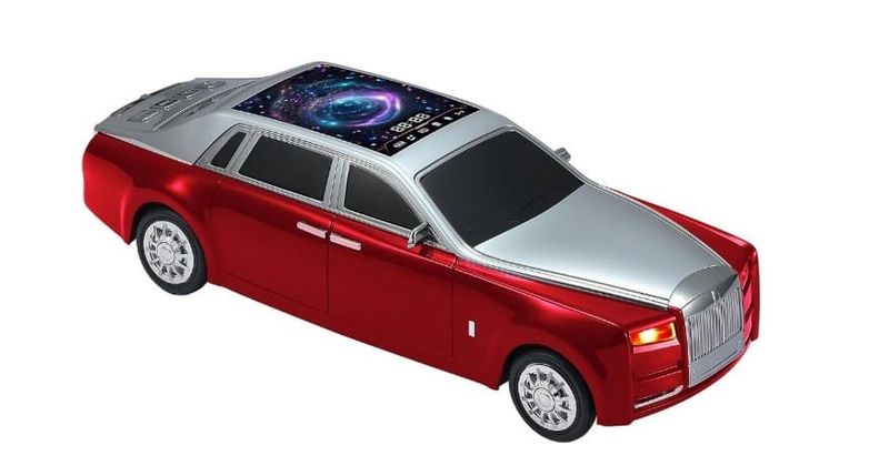 WS-610 car model audio system RED