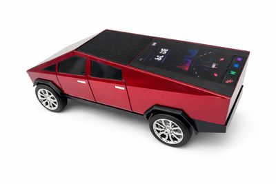 WS-580 CYBER TRUCK Car model Bluetooth speaker RED