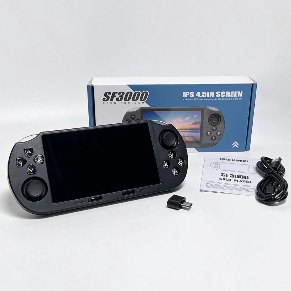 SF30004.5-inch high-definition large screen handheld GBA dual joystick handheld game console
