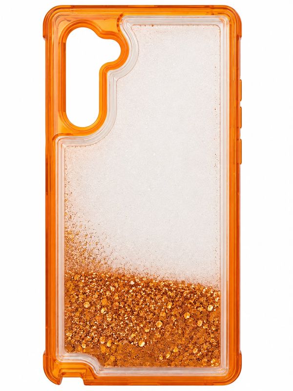Colorful Liquid Case FOR SAM GALAXY NOTE10 - ORANGE