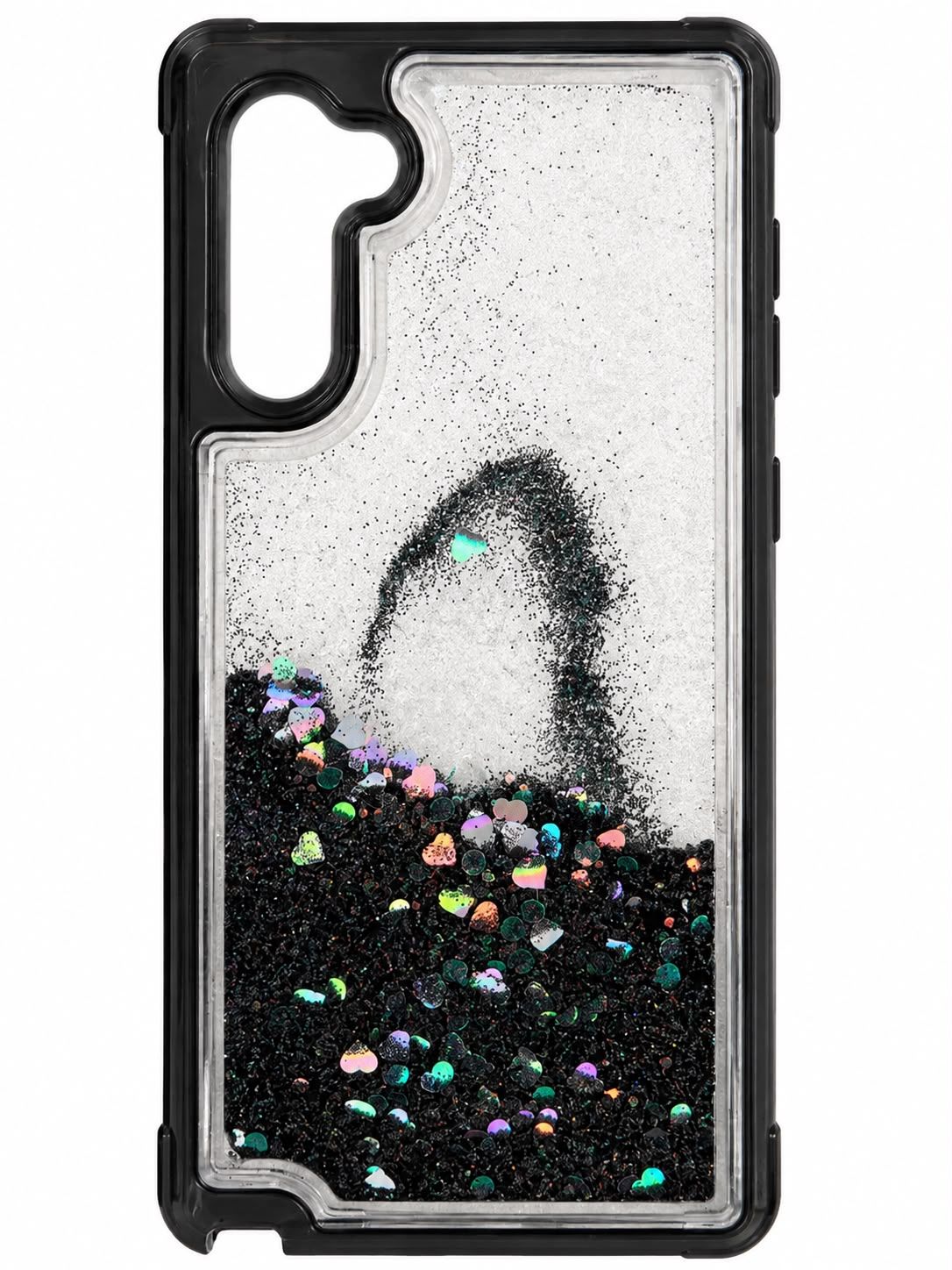 Colorful Liquid Case FOR SAM GALAXY NOTE10 - BLACK
