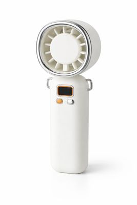 AY05 High Speed Brushless Digital Display Handheld Fan  (100 levels)-WHITE