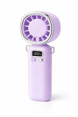 AY05 High Speed Brushless Digital Display Handheld Fan  (100 levels)-PINK