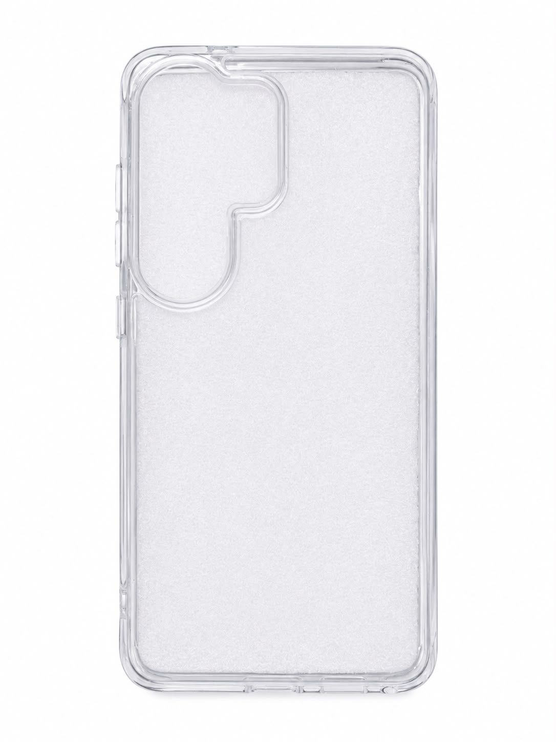 Ultra PURE CRYSTAL Transparent Thick 2.0mm ShockProof Chromed Buttons Case Cover For Samsung s26- Clear
