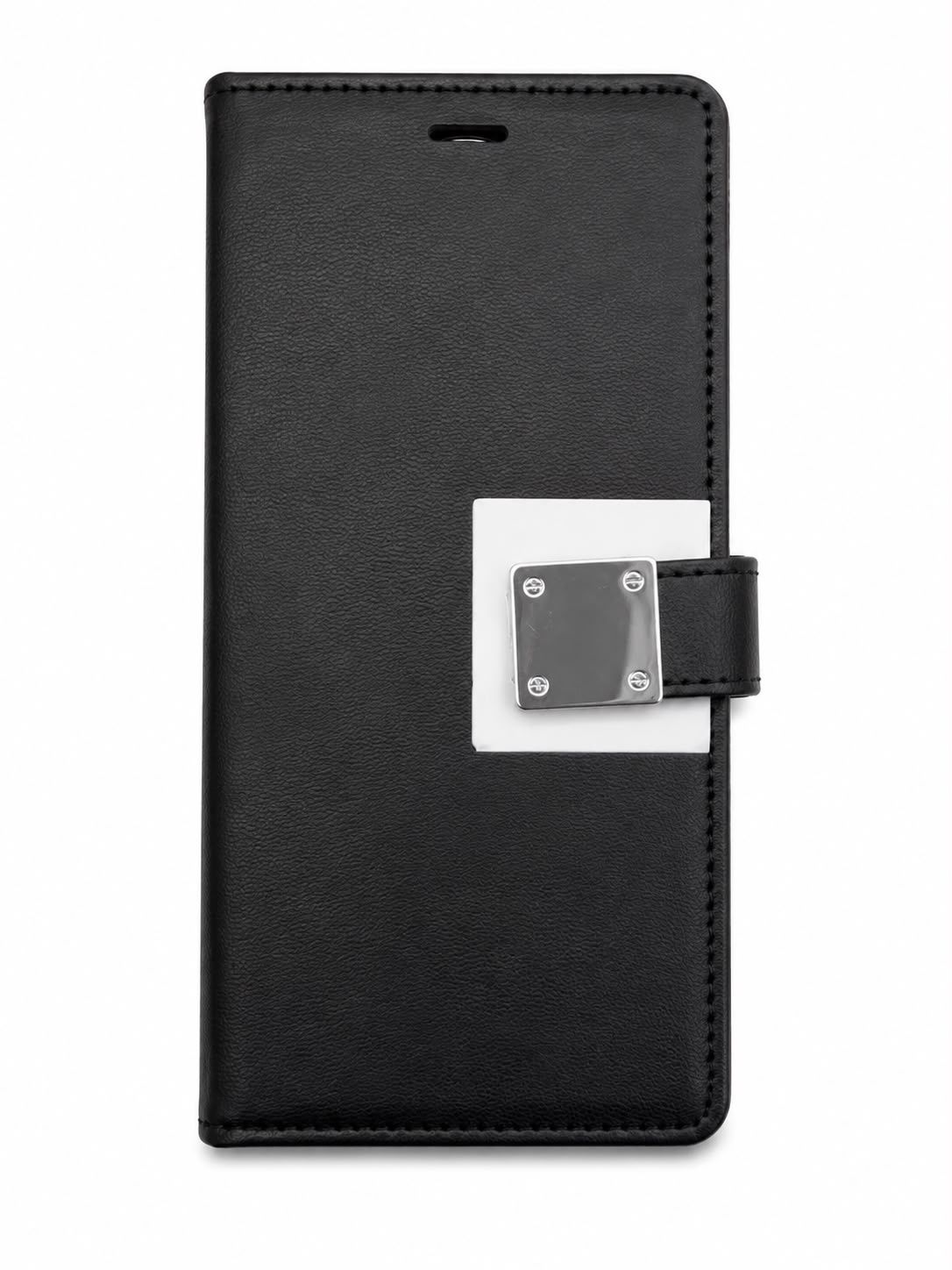 Wallet ID Card Holder Case Cover For Samsung s26 Ultra- Black