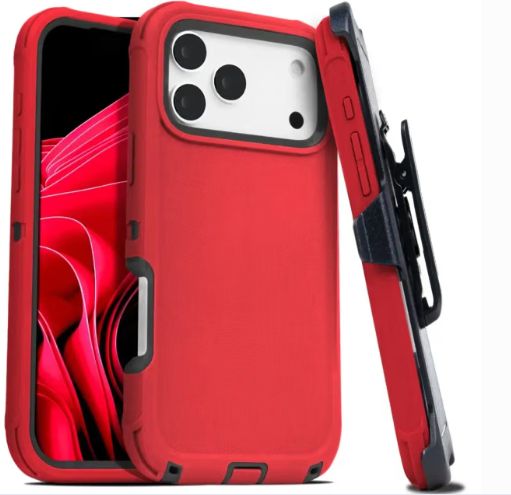 Defender Case with clip for Iphone 17 Pro Max