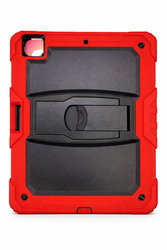 IPAD pro 12.9 (2018/2020/2021/2022 KICK STAND RED