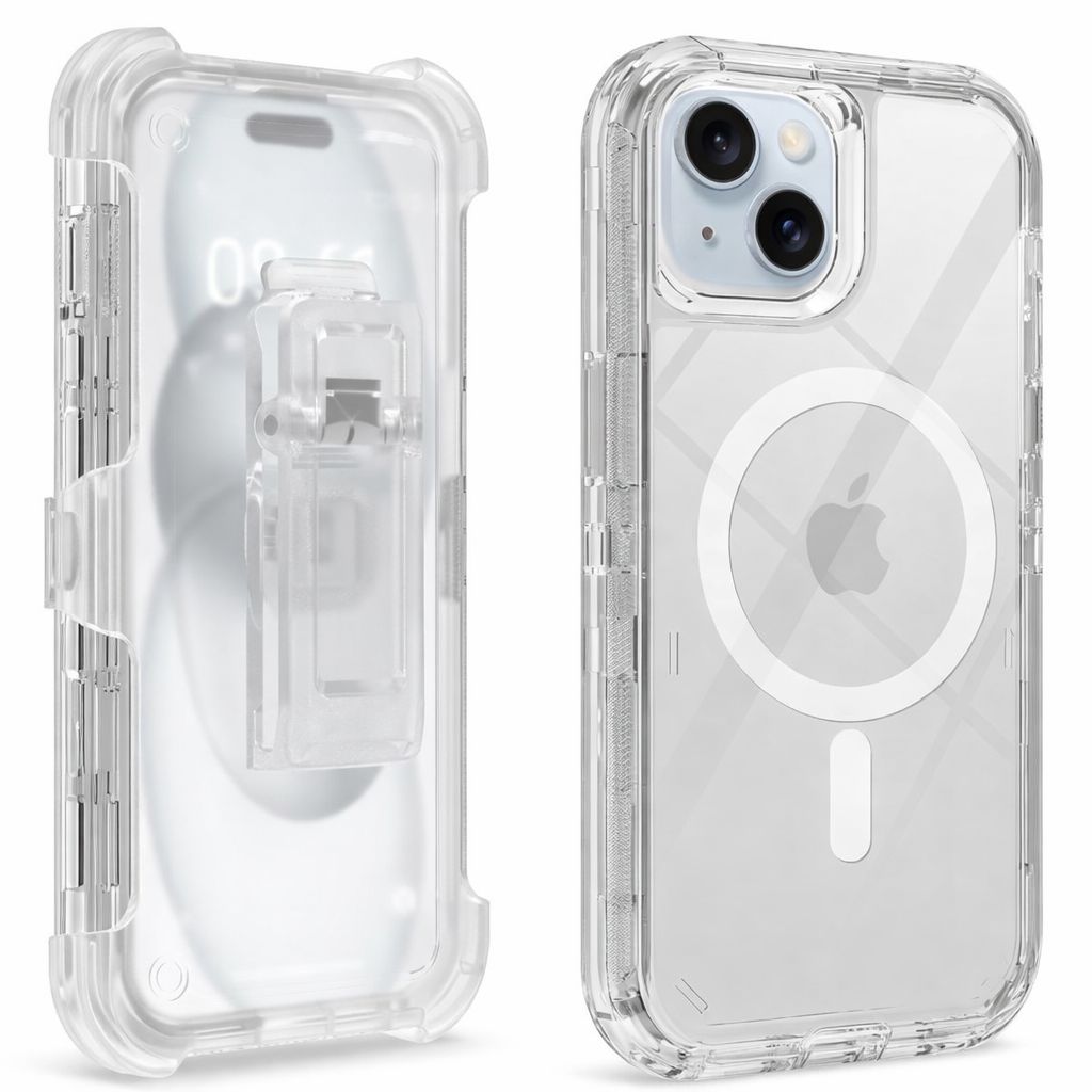 Magsafe   clear dfender +clip IPHONE 16E