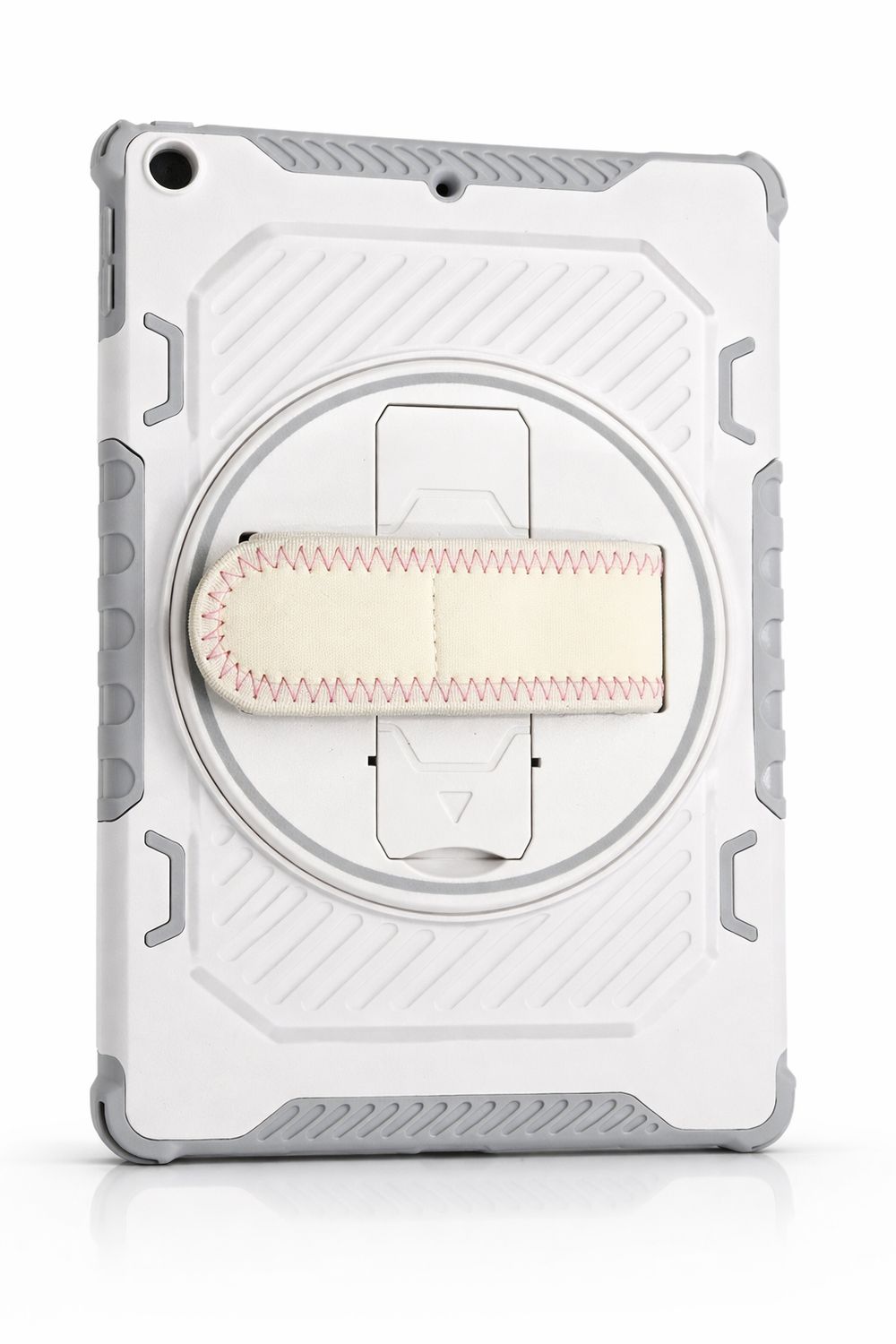 IPAD 10 2 WeiJia Kickstand case (white-gray)