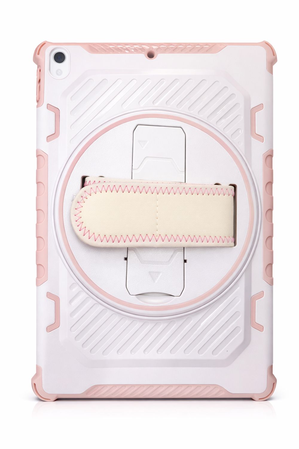 IPAD 10 2 WeiJia Kickstand case (white-pink)
