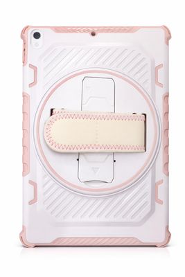 IPAD 10 2 WeiJia Kickstand case (white-pink)