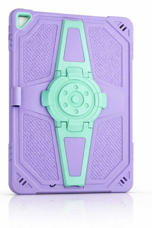 IPAD 10.2 PENGKE Kickstand Case without shoulder strap (PURPLE)