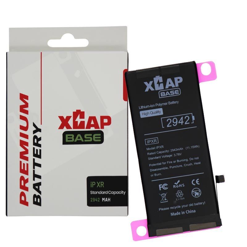 XCAP BASE - Standard Capacity Battery for iPhone XR (2942 mAh)