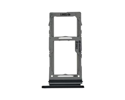 Dual Sim Card Tray for Samsung Galaxy Note 10 Plus / 5G (N975 / N976) (Aura Black)