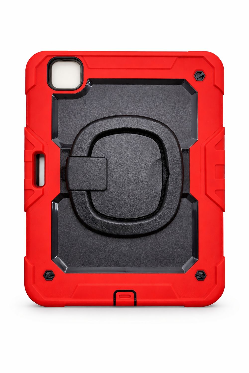 Glf 360 DEGREE Rotate Kickstand Case For Ipad Pro 11 2024 (Red)