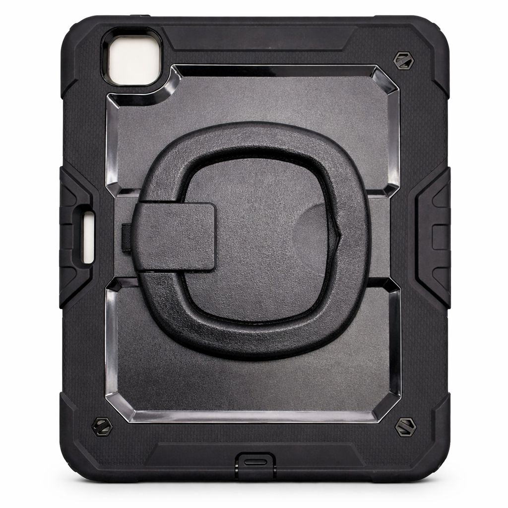 Glf 360 DEGREE Rotate Kickstand Case For Ipad Pro 11 2024 (Black)