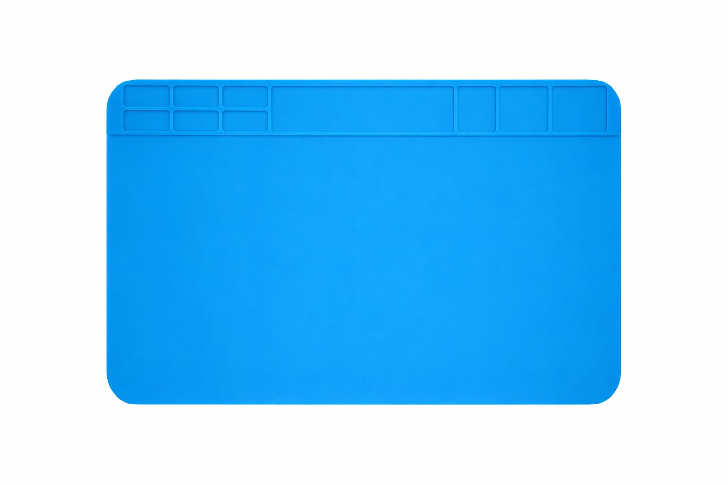 TE-509 Blue Phone Computer Repair Silicone Thermal Insulation Welding Platform (12*8.5)