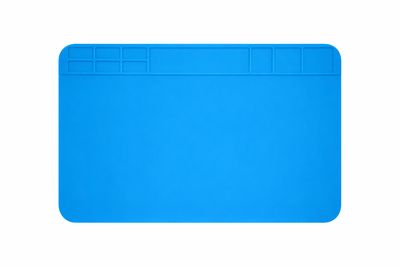 TE-509 Blue Phone Computer Repair Silicone Thermal Insulation Welding Platform (12*8.5)