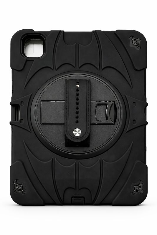 TJZ Spiderman Ipad Case with shoulder strap Ipad Pro 13 (Black)