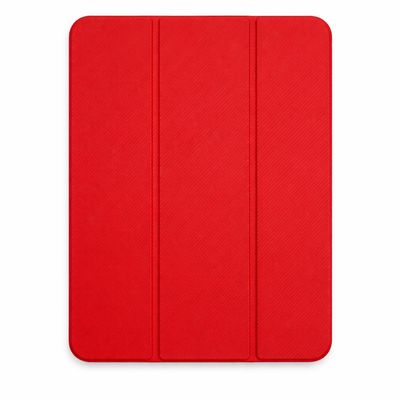 Leather Feel Flip Case for Ipad Pro 13 (Red)