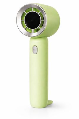 AY06 Brushless Digital Display Handheld Fan (100 levels)-GREEN