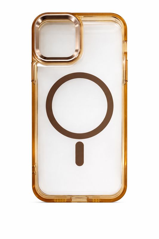 LY Clear Magsafe case Iphone 12/12 Pro (Coffe)