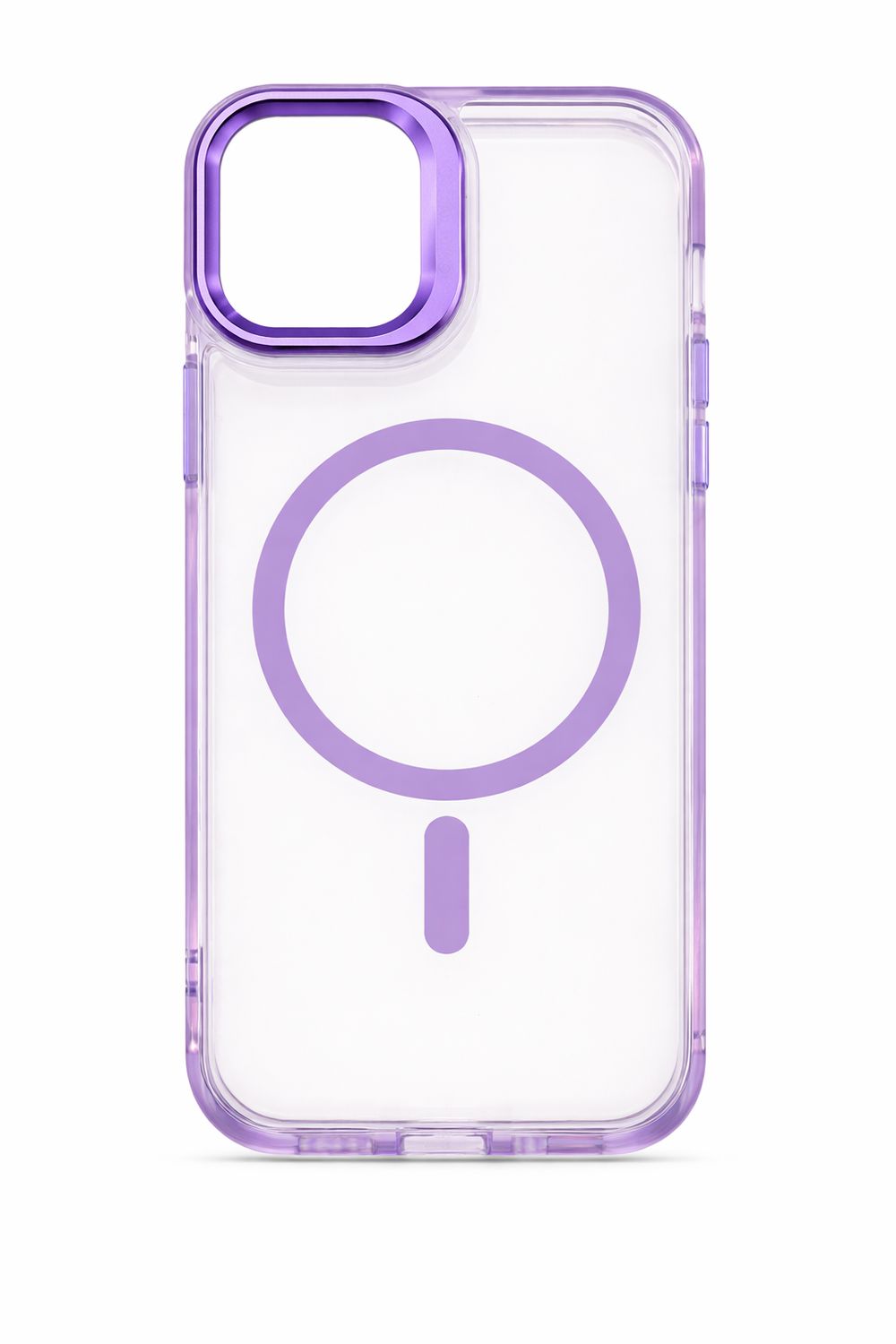 LY Clear Magsafe case Iphone 12/12 Pro (Purple)