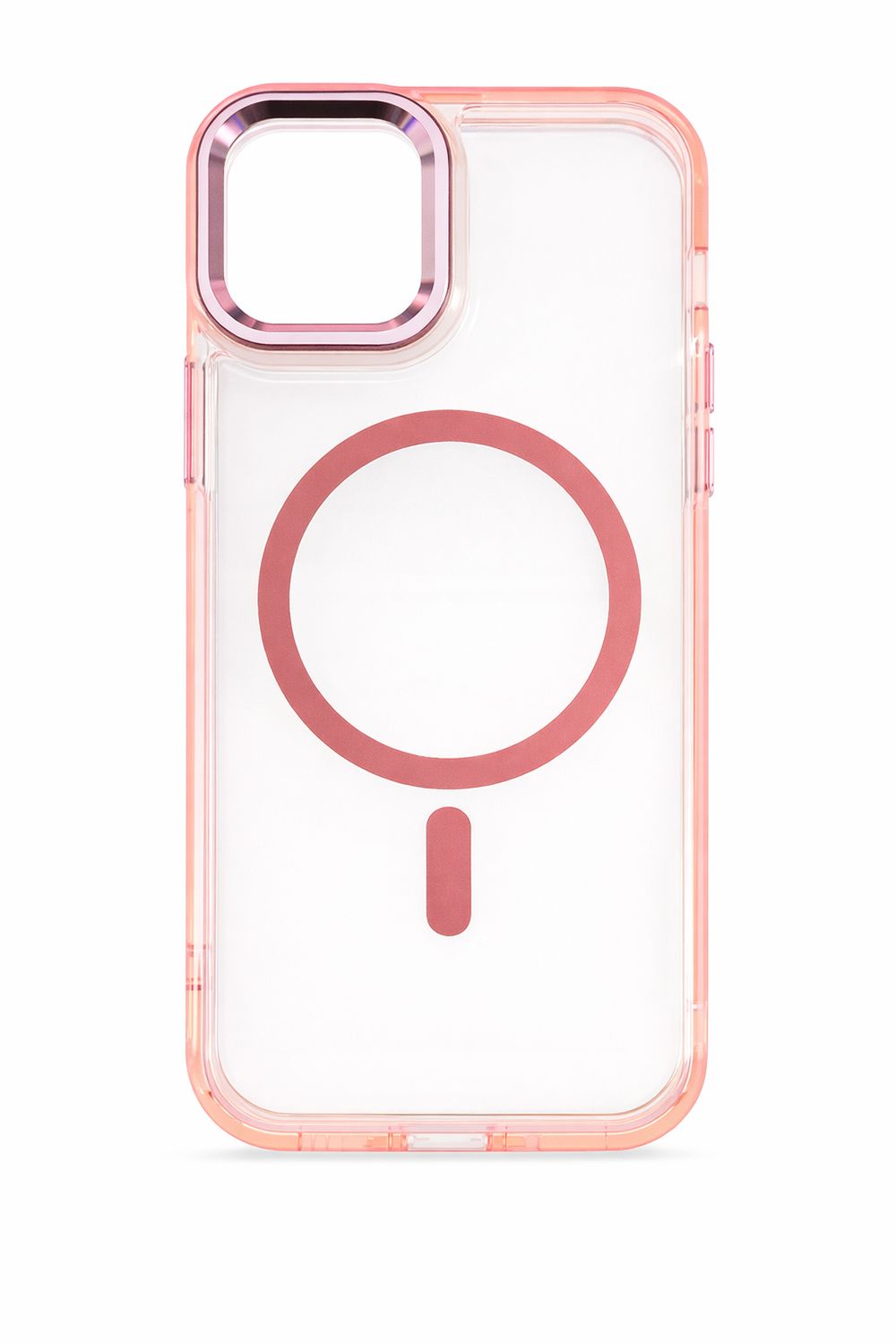 LY Clear Magsafe case Iphone 12/12 Pro (Pink)
