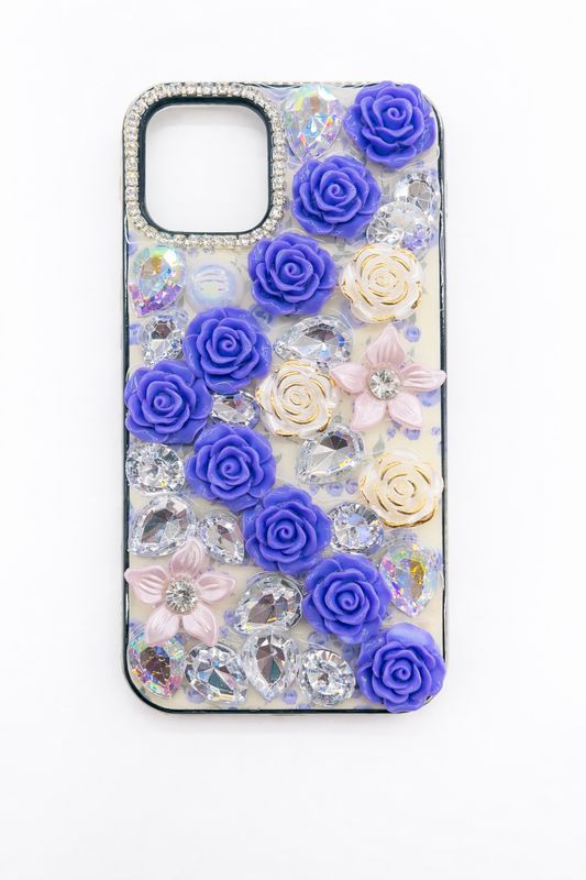 FL diamond case Iphone 12/12 Pro (Purple)
