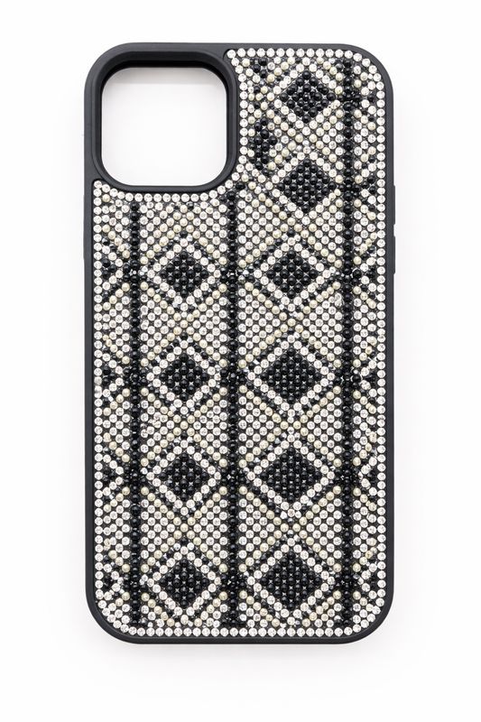 Swaro Star S7 Bling Case Iphone 12/12 Pro (Black)