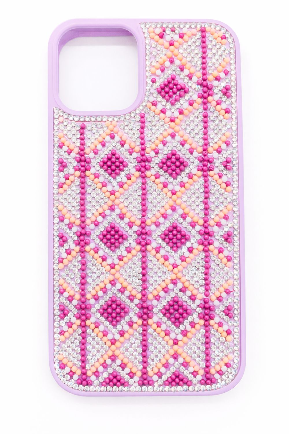 Swaro Star S7 Bling Case Iphone 12/12Pro ( Light Pink)