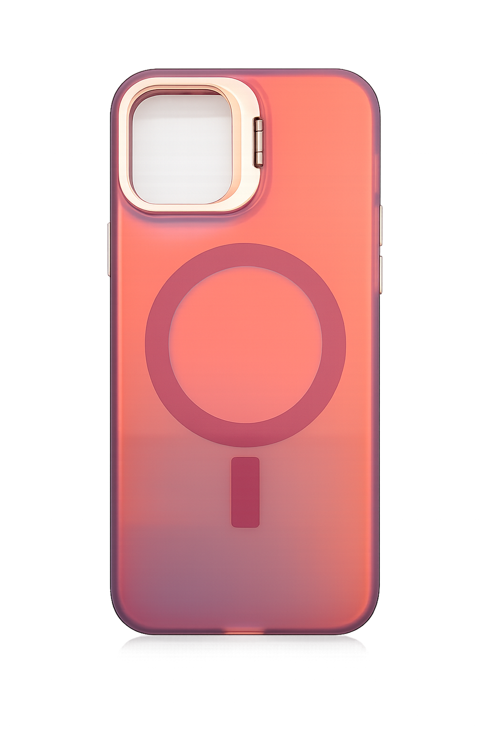 Hardware bracket chameleon Magsafe Case Iphone 12/12 Pro (Brown)