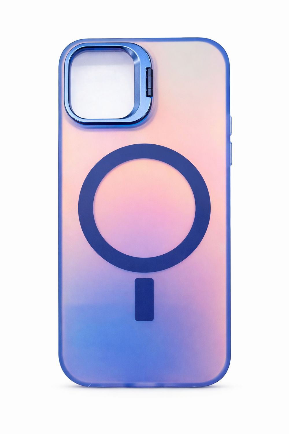 Hardware bracket chameleon Magsafe Case Iphone 12/12 Pro (Blue)