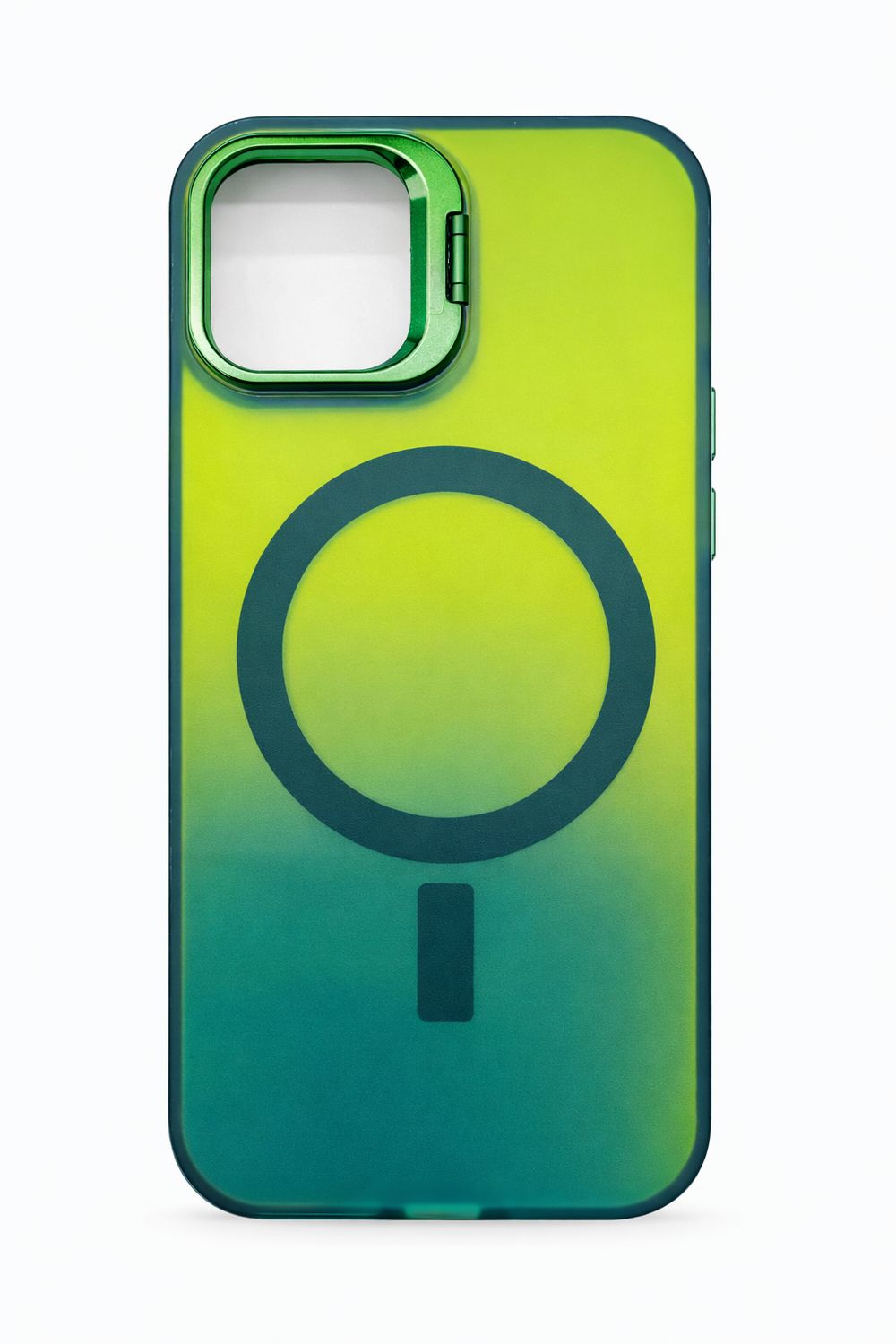 Hardware bracket chameleon Magsafe Case Iphone 12/12 Pro (Green)