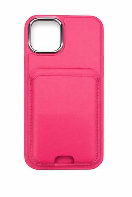 HOSHANG SERIES LEATHER WALLET FOLDING BRACKET CASE Iphone 12/12 Pro (Maroon)