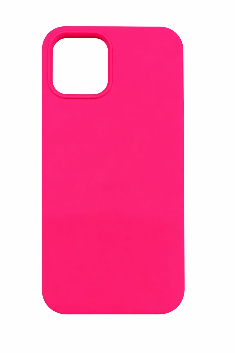Neutral solid silicone Iphone 12/12 Pro (Hot Pink)