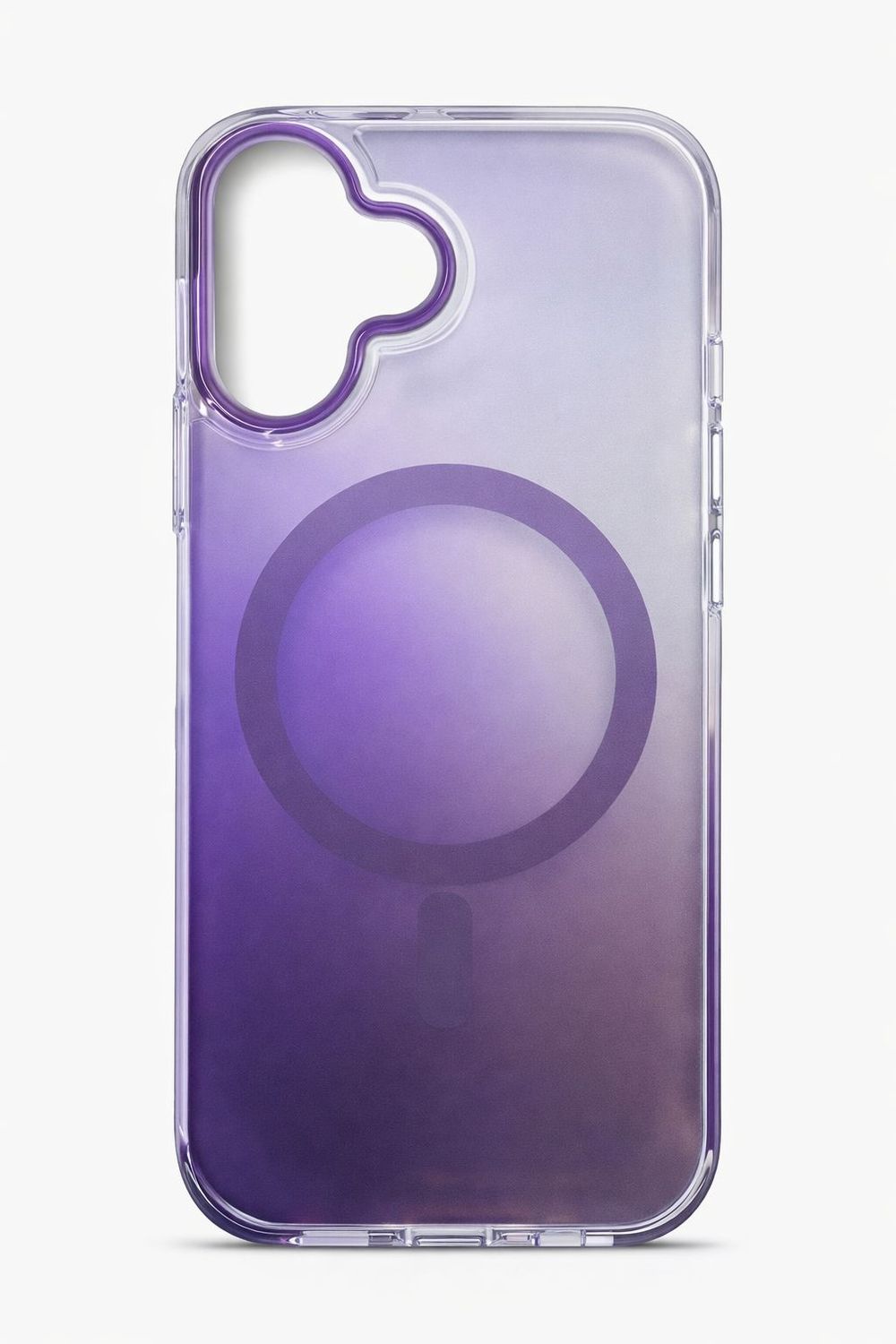 Frosted Gradient Ombre Magsafe for Iphone 17-Purple