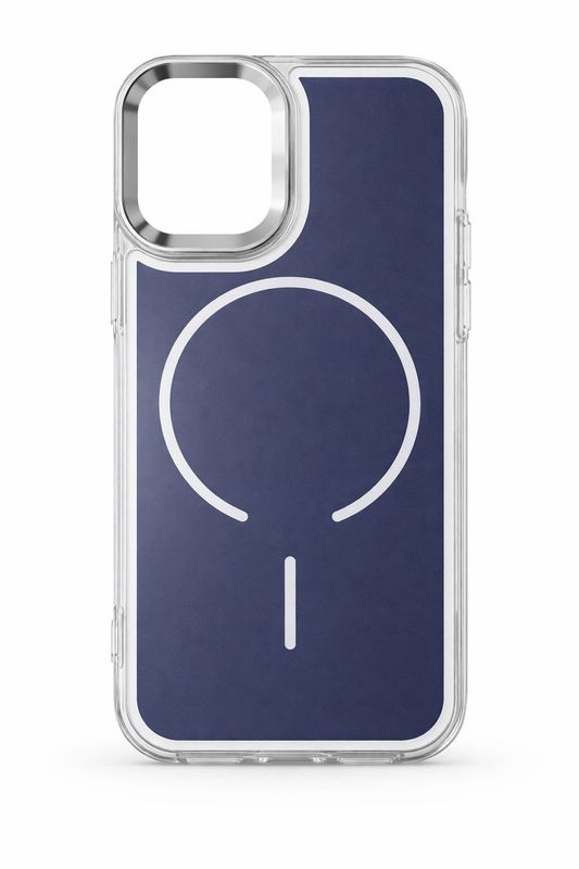 Frosted Colorful C Case Magsafe Case for Iphone 17- Blue