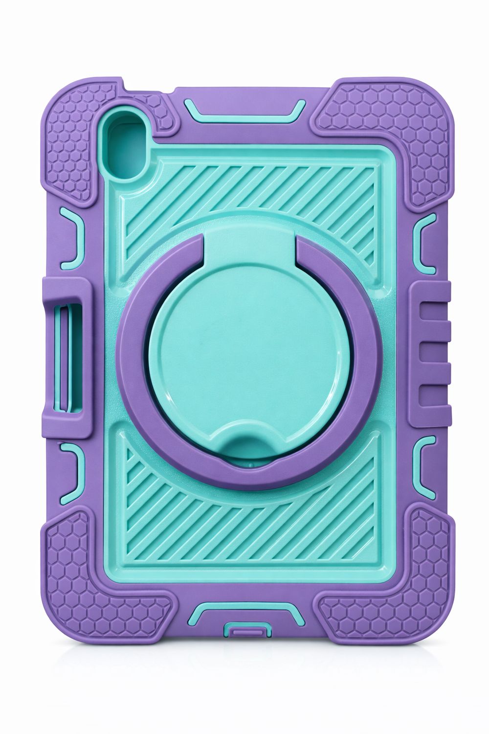 TZJ Ipad Kickstand IPAD MINI6/7 (TEAL/PURPLE)