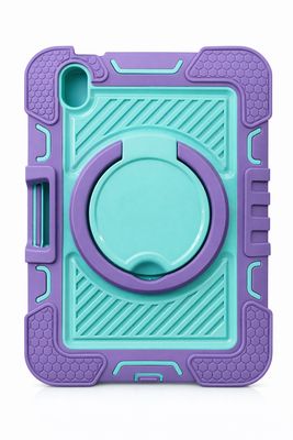 TZJ Ipad Kickstand IPAD MINI6/7 (TEAL/PURPLE)