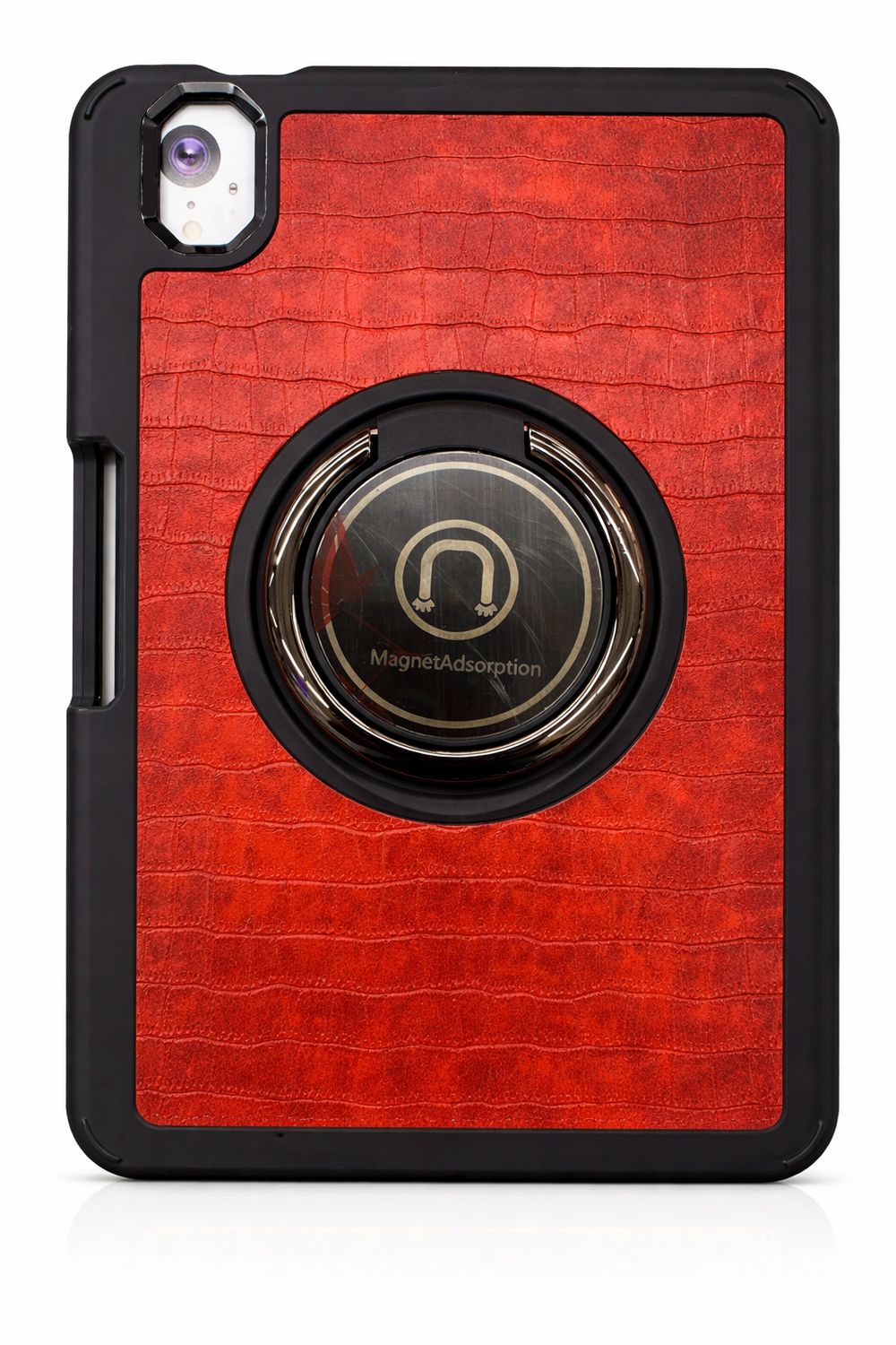 IPAD CASE KICK  STAND BIG RING IPAD MINI 6/7 (BROWN)