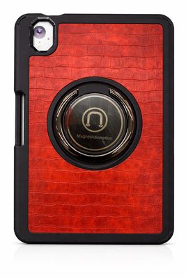 IPAD CASE KICK  STAND BIG RING IPAD MINI 6/7 (BROWN)