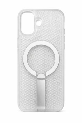 E-Star Magsafe with Kickstand Case for Iphone 17- Frosted Clear