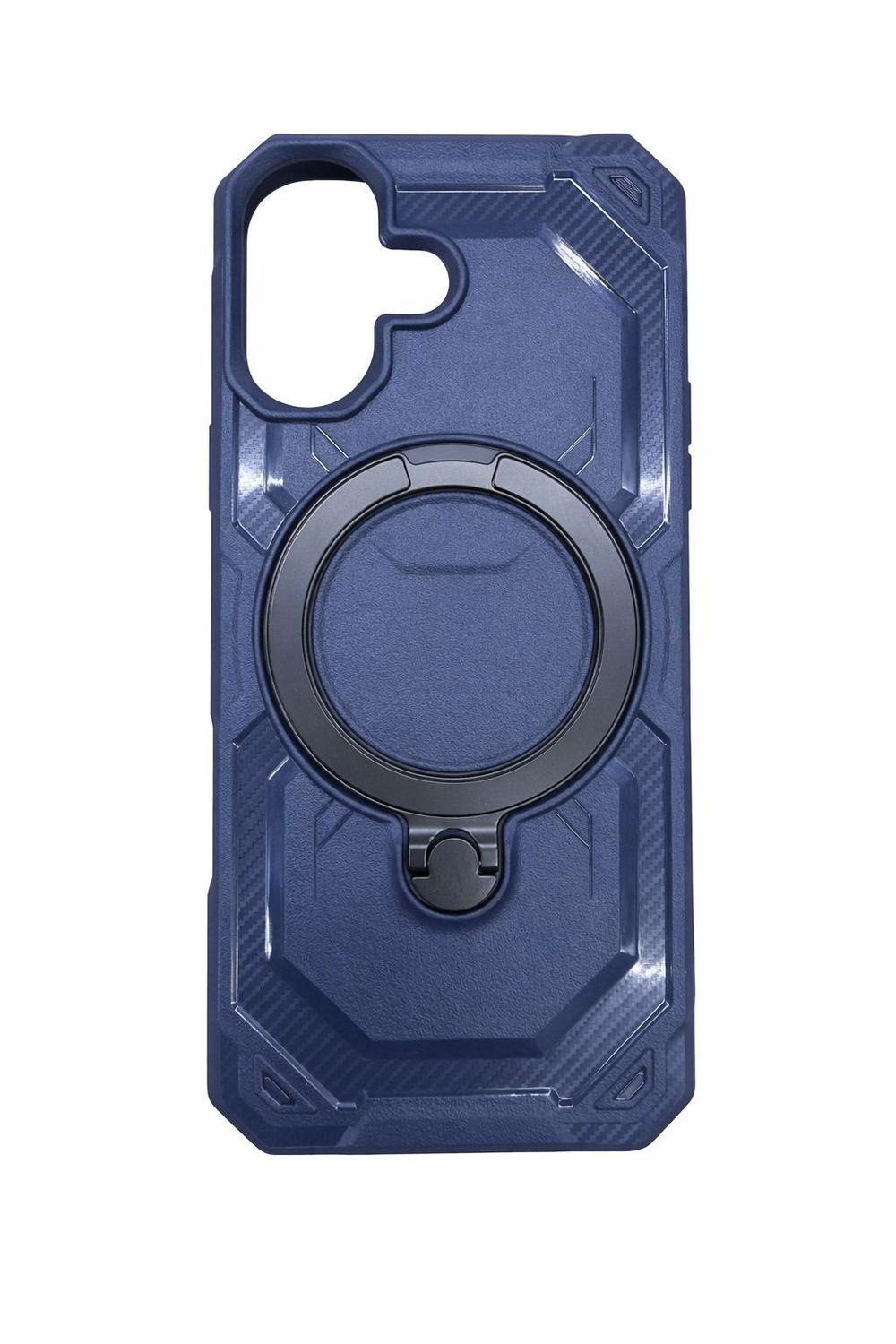 Zhisheng Amor Rugged Magnetic Ring Holder Phone Case for Iphone 17-Blue